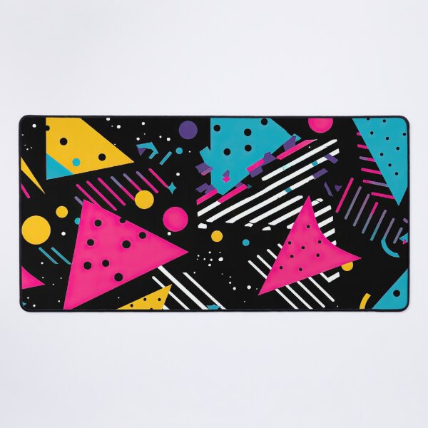Item preview, Funky 80s and 90s Nostalgia Pop Pattern designed and sold by AeonAcademy.