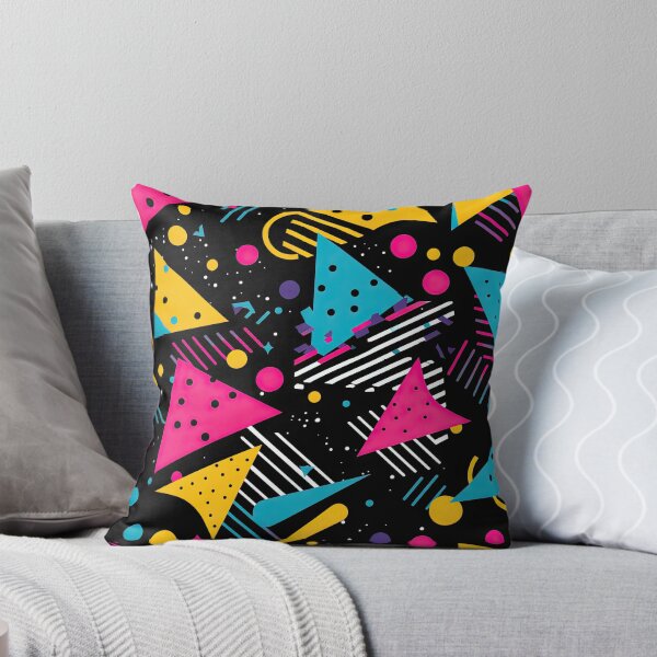 Item preview, Funky 80s and 90s Nostalgia Pop Pattern designed and sold by AeonAcademy.