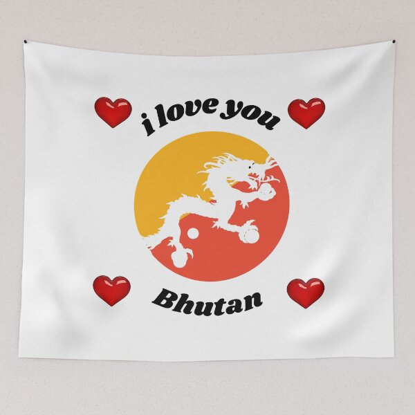 Item preview, bhutan flag designed and sold by CARANIACLS.