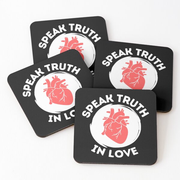Item preview, Speak Truth in Love - Philosophical, Intellectual, Bible Quotes designed and sold by ethanzakicab.