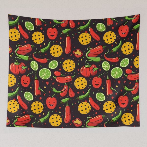 Item preview, Chilli pickleball designed and sold by EvieWoj.