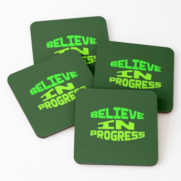 Item preview, BELIEVE IN PROGRESS designed and sold by Liza36designs.