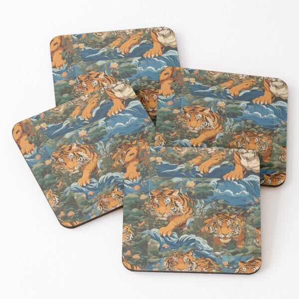 Item preview, TIGER PATTERN designed and sold by ROMIREY.