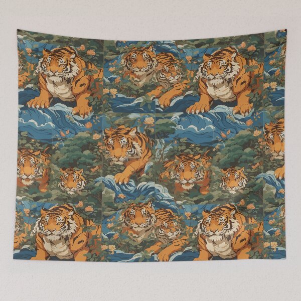 Item preview, TIGER PATTERN designed and sold by ROMIREY.
