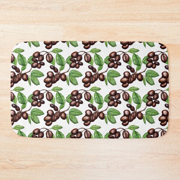 Item preview, African Coffee Beans Watercolor Pattern designed and sold by Furahisha.