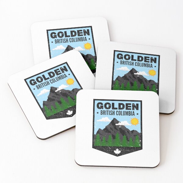 Item preview, Golden British Columbia Canada Vintage designed and sold by Travelers Verse.