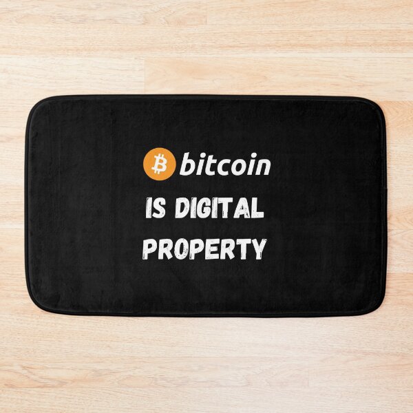 Item preview, Bitcoin - Is Digital Property Design designed and sold by RektRepublic.