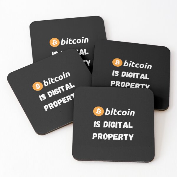 Item preview, Bitcoin - Is Digital Property Design designed and sold by RektRepublic.