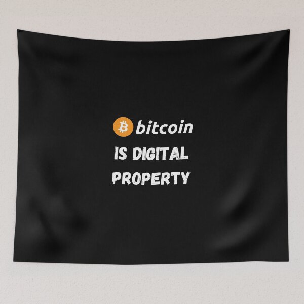 Item preview, Bitcoin - Is Digital Property Design designed and sold by RektRepublic.
