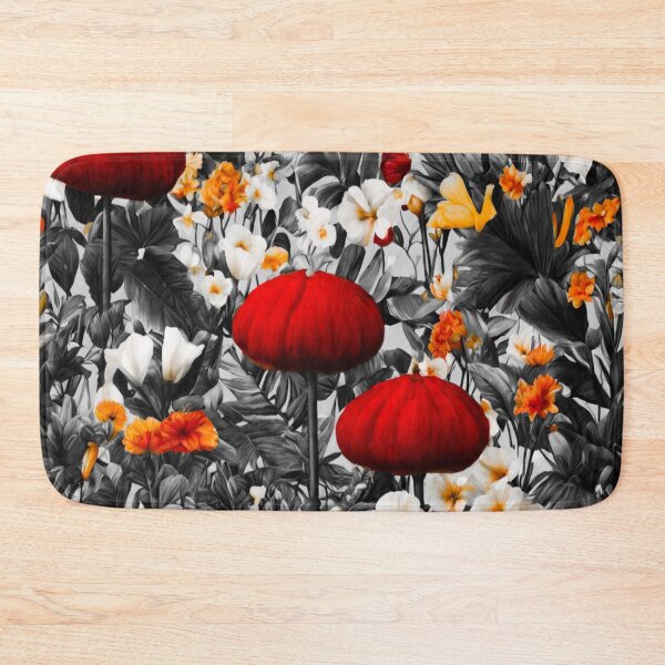 Item preview, Mushroom & Mixed flower Pattern Design in Multi Color designed and sold by Md Rashid  Hasan.