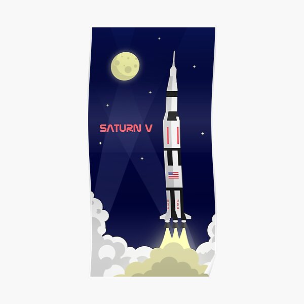 Saturn V - Poster Vertical Poster
