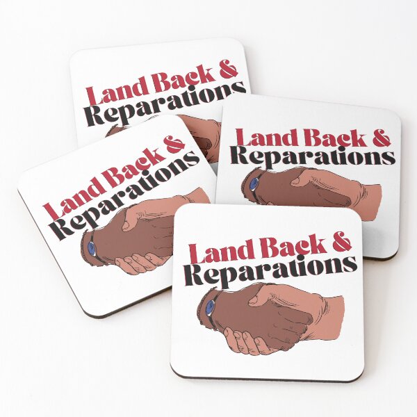Item preview, Land Back & Reparations Solidarity designed and sold by lilboxofrandom.