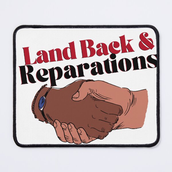 Item preview, Land Back & Reparations Solidarity designed and sold by lilboxofrandom.