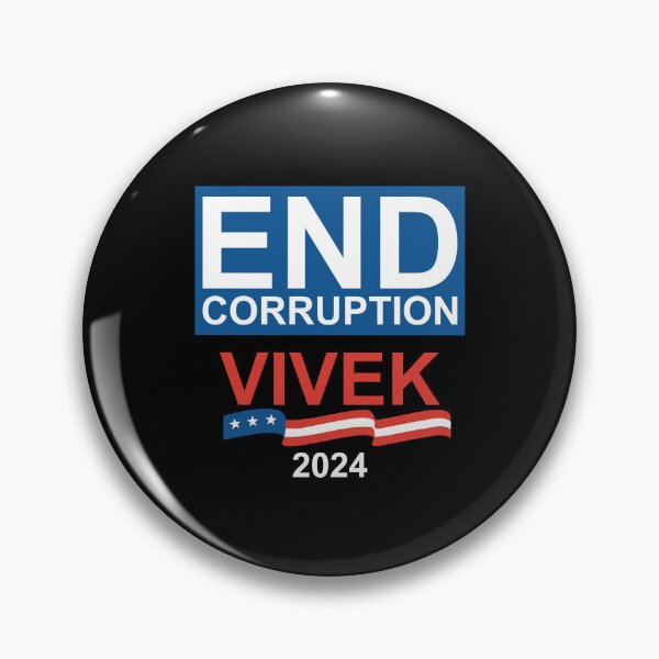Item preview, End Corruption Vivek Ramaswamy 2024 designed and sold by flippinsg.