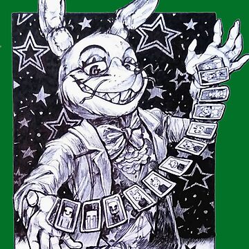 FNAF - Glamrock Bonnie (Security Breach) Art Board Print for Sale by  omtuongtu