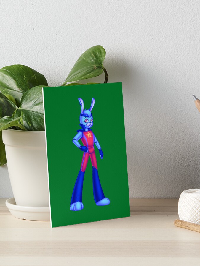 FNAF Glamrock Bonnie V2 5x7in Art Print 