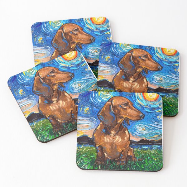 Item preview, Brown Short Hair Dachshund designed and sold by ParrotMart.
