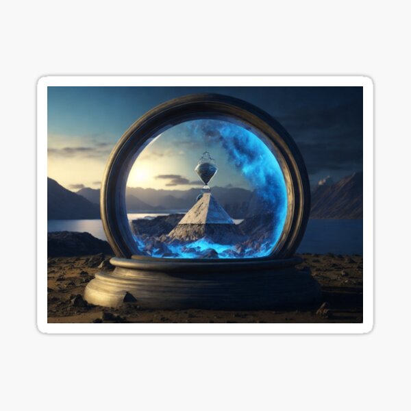 Item preview, A pyramid caught in time. designed and sold by MosaKIart.