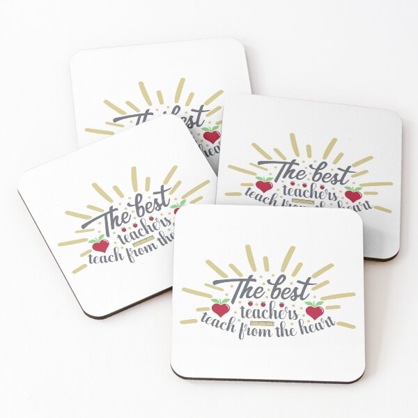 Item preview, The best teachers teach from the heart designed and sold by DreamStore360.