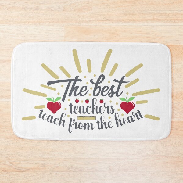 Item preview, The best teachers teach from the heart designed and sold by DreamStore360.