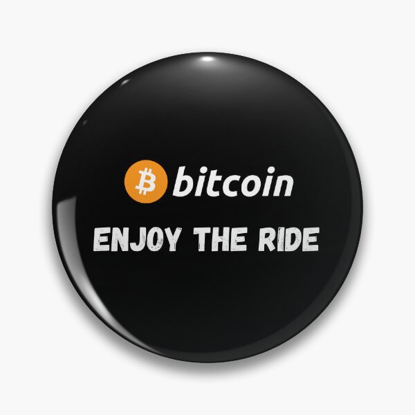 Item preview, Bitcoin - Enjoy The Ride Design designed and sold by RektRepublic.