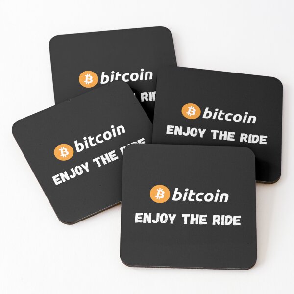 Item preview, Bitcoin - Enjoy The Ride Design designed and sold by RektRepublic.