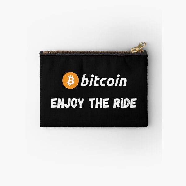 Item preview, Bitcoin - Enjoy The Ride Design designed and sold by RektRepublic.