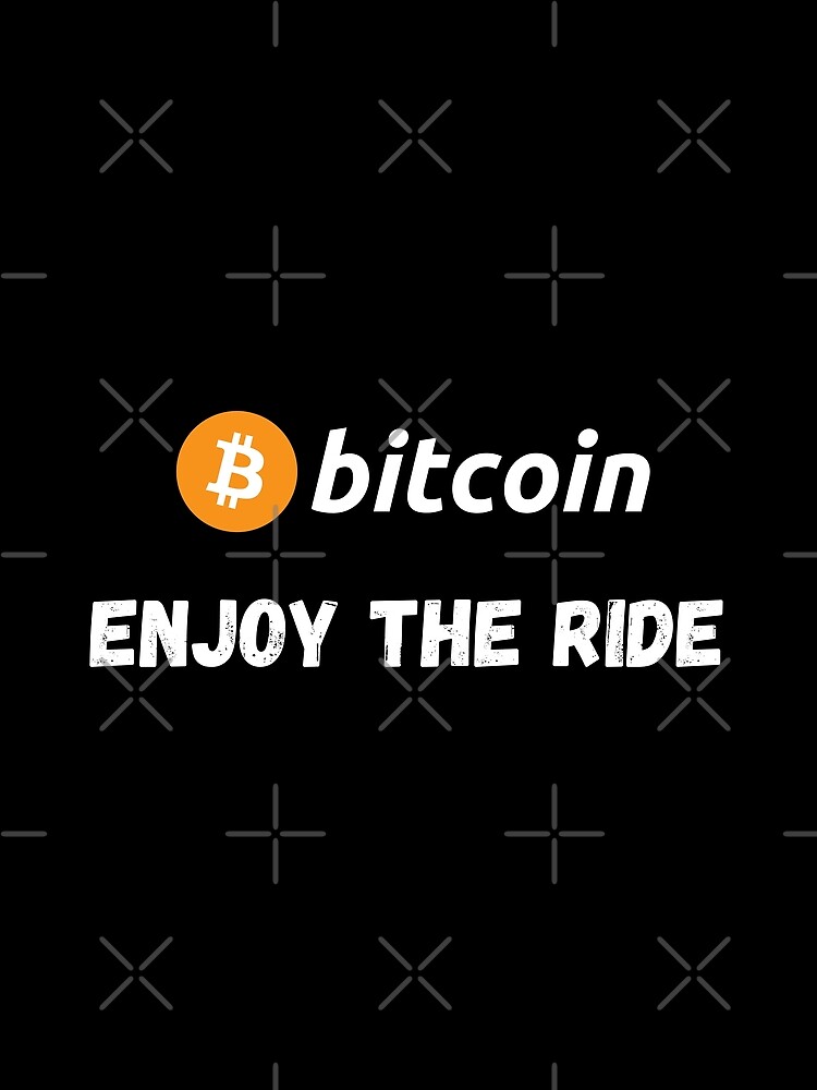 Thumbnail 3 of 3, Scarf, Bitcoin - Enjoy The Ride Design designed and sold by RektRepublic.