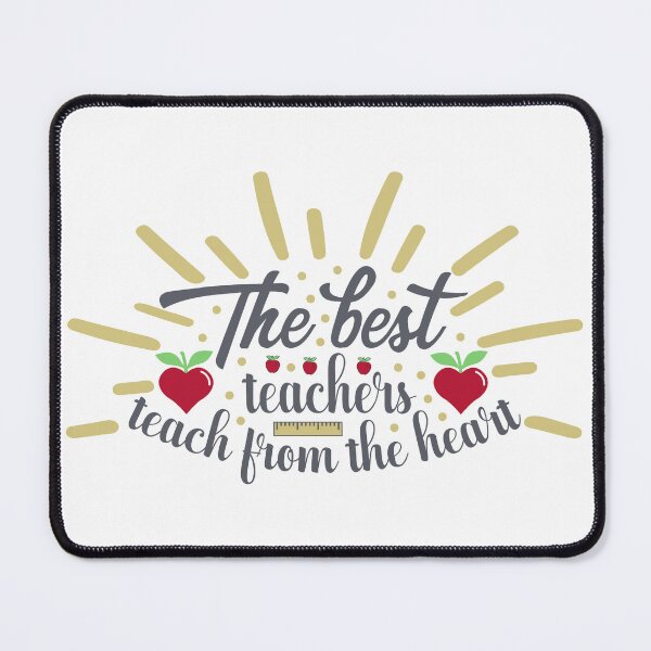 Item preview, The best teachers teach from the heart designed and sold by DreamStore360.