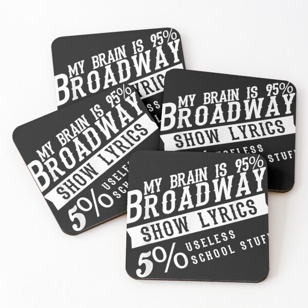 Item preview, My Brain Is 95 Broadway  Fun Drama Actor Actress Tee  designed and sold by MennieElliott.