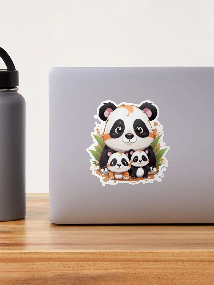 Cute Panda with kids V2