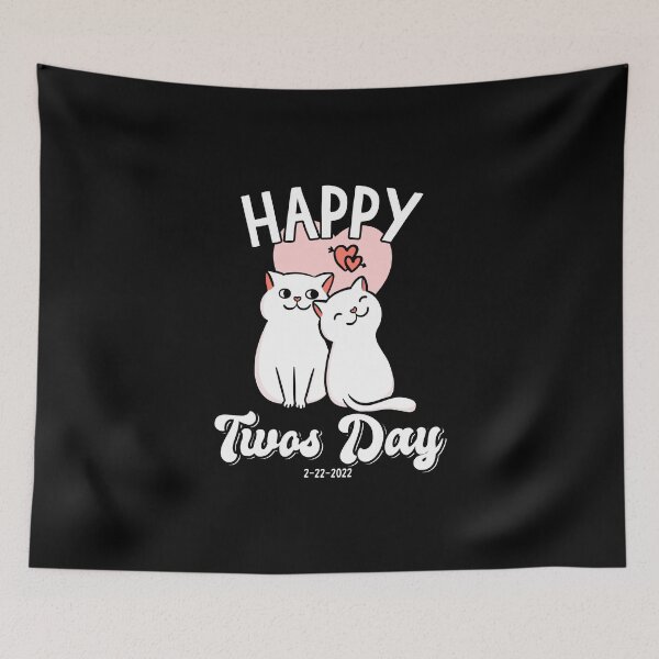 Item preview, Happy Twosday Palindrome 2-22-2022 designed and sold by flippinsg.