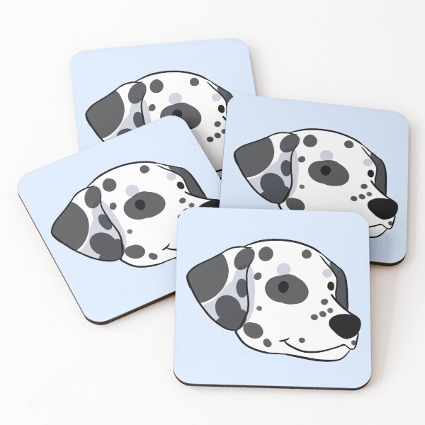 Aperçu de l'œuvre Visage mignon de chien dalmatien créée et vendue par Yaragold.
