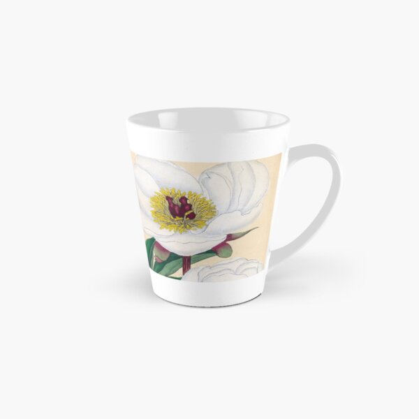 Botanical illustration: Peonies by Henry Charles Andrews – State Library Victoria Tall Mug