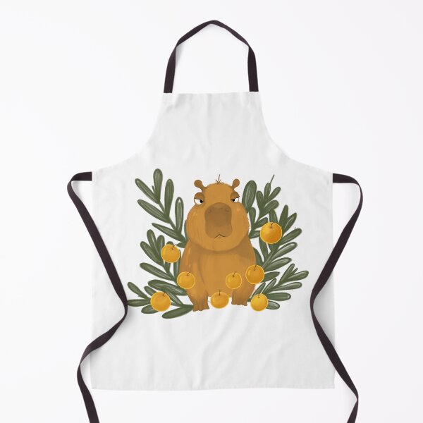 Item preview, Fat Capybara With Orange designed and sold by t1r5u2n5g.