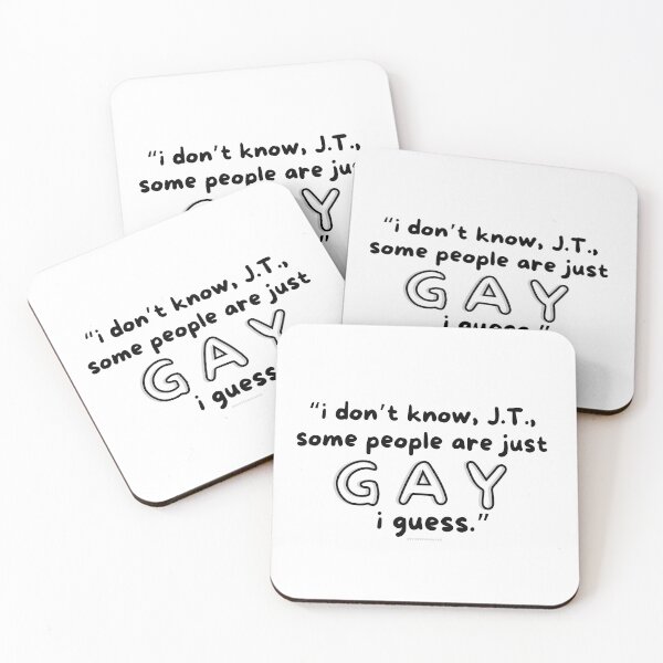 Item preview, Toby Isaacs Degrassi JT Gay Quote designed and sold by eeveepacini.
