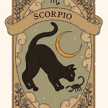 Artwork thumbnail, Scorpio - Cats Astrology by Thiago Corrêa