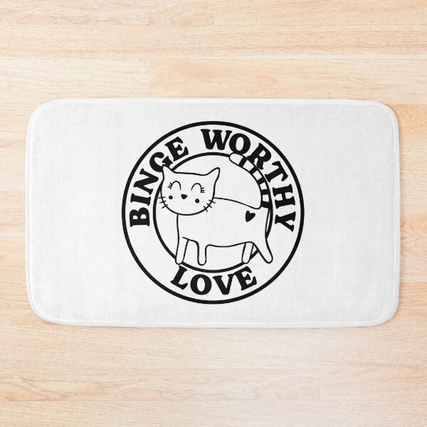 Item preview, Binge Worthy, Cat Love designed and sold by kcaandwu.