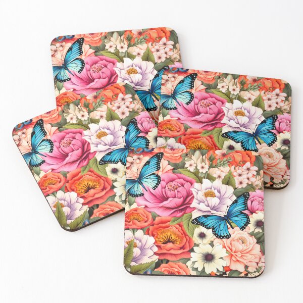 Item preview, lovely mix of flowers designed and sold by patternshoprad.
