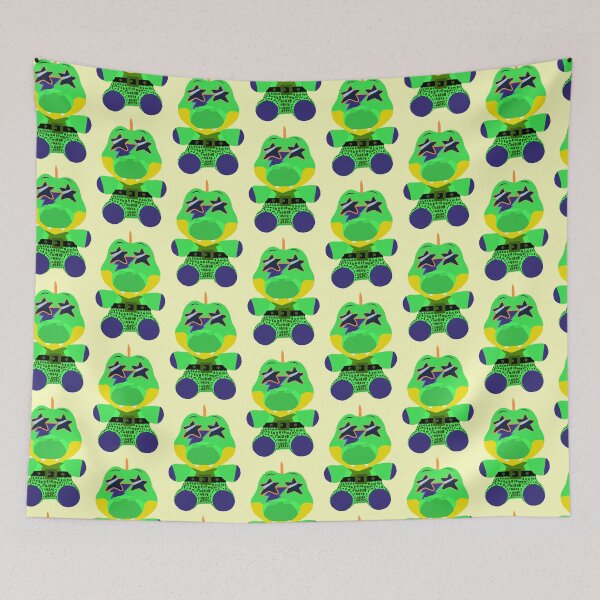 Item preview, Glamrock Monty Montgomery Gator Plush Drawing Fnaf Cute designed and sold by cebelcamaja.