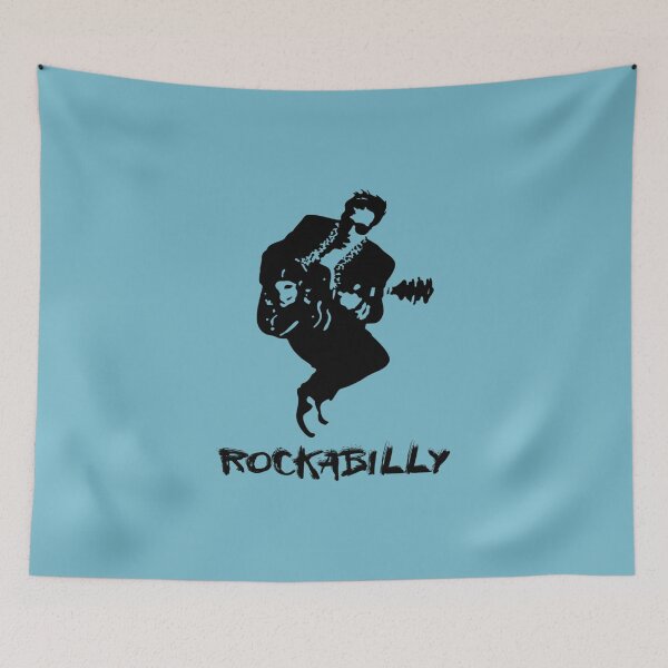 Item preview, Rockabilly Guitarist  designed and sold by ZamirBerube.