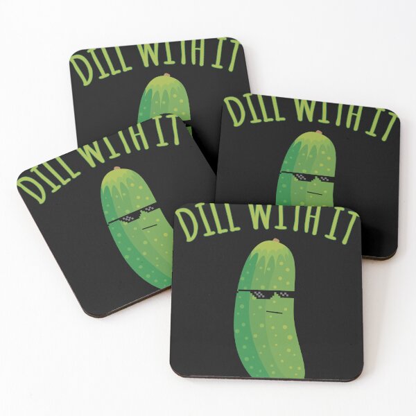 Item preview, Dill With It Funny Pickle designed and sold by flippinsg.