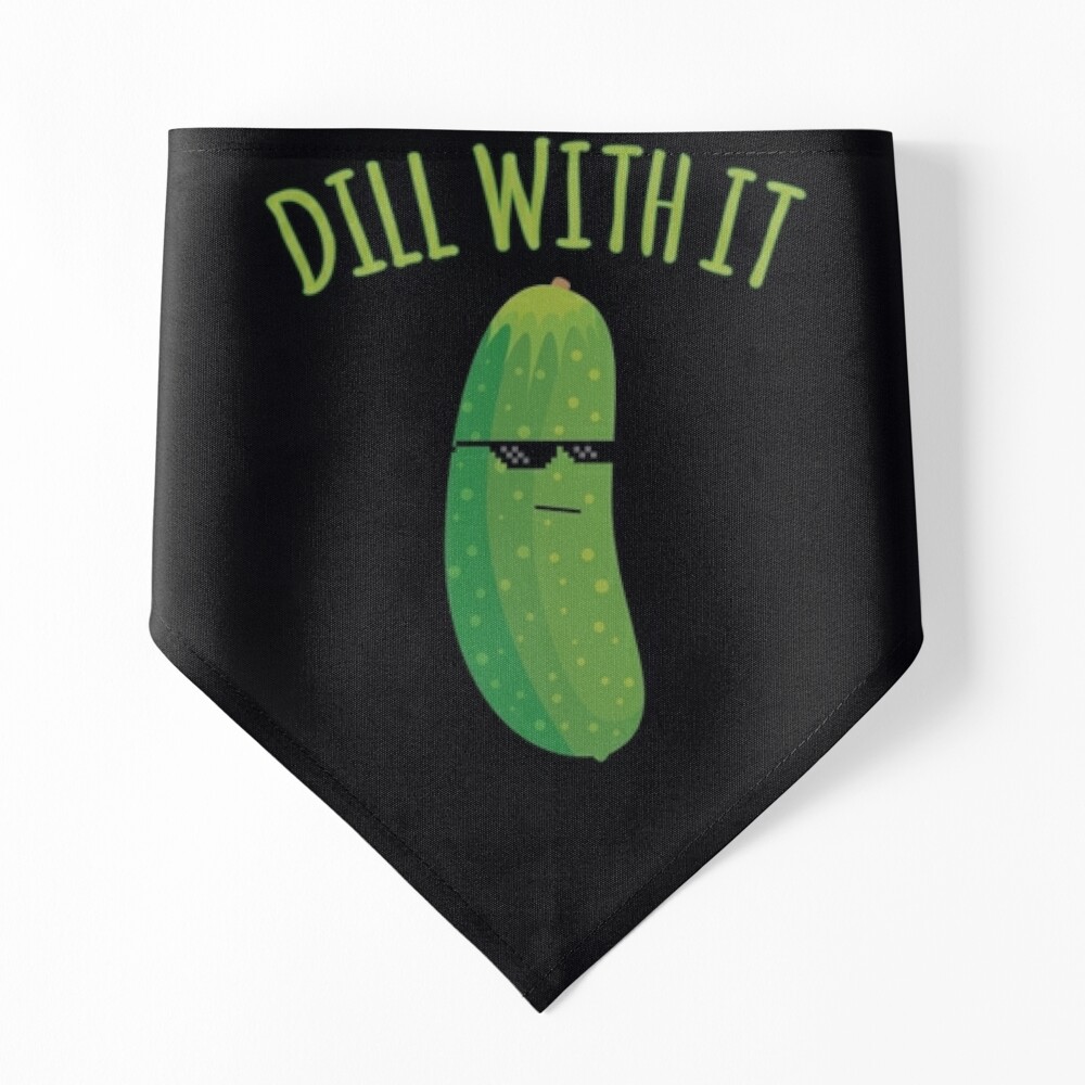 Dill with It Funny Pickles Gifts Graphic by CraftartSVG · Creative Fabrica