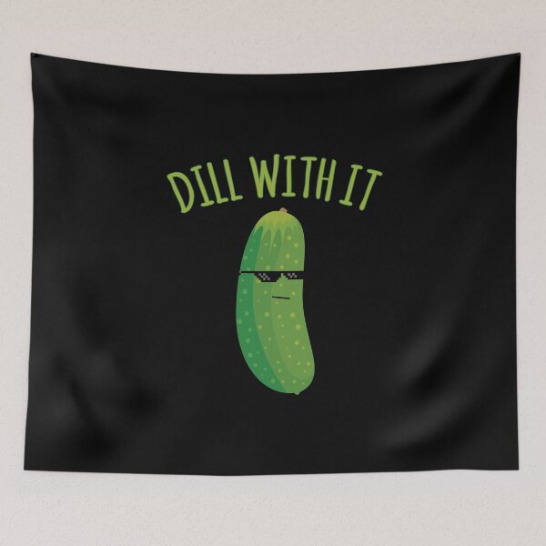 Item preview, Dill With It Funny Pickle designed and sold by flippinsg.