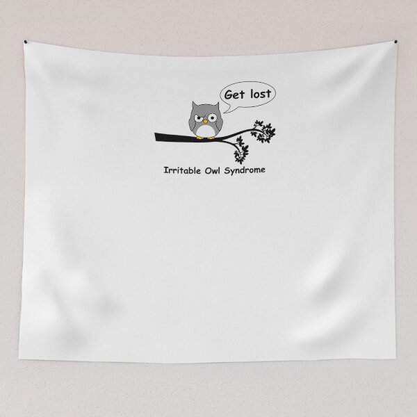 Item preview, Irritable Owl Syndrome  	 designed and sold by oyqontnes9.
