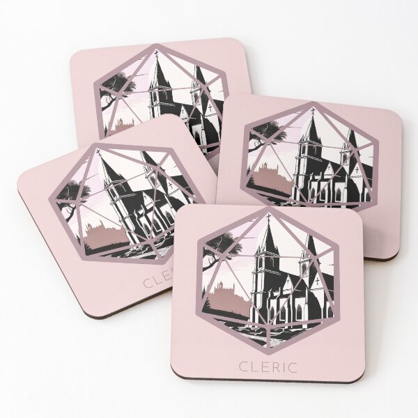 Item preview, Cleric D20 Crest designed and sold by DiceyThreads.