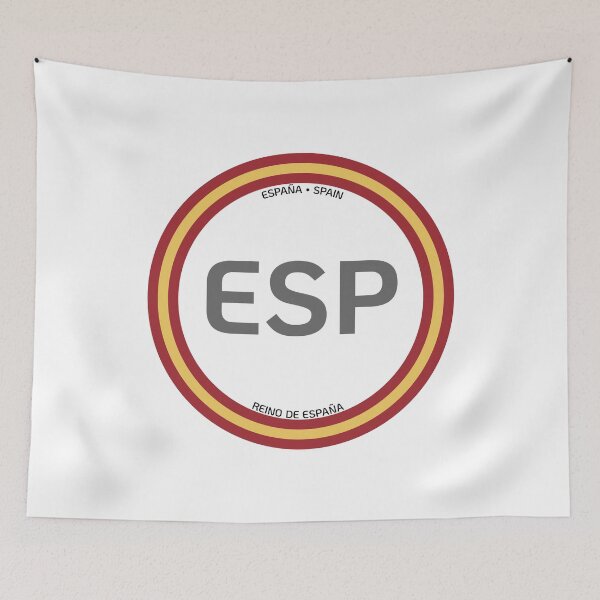 Item preview, Spain (ISO-3 ESP) Round designed and sold by we-rove.