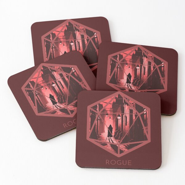 Item preview, Rogue D20 Crest designed and sold by DiceyThreads.