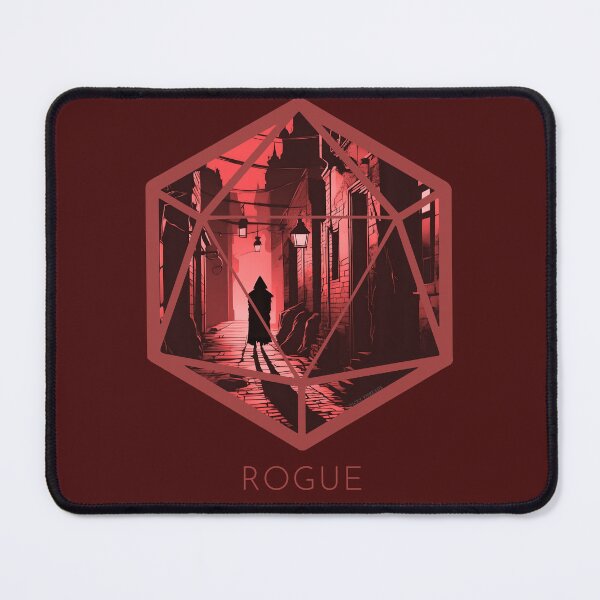 Item preview, Rogue D20 Crest designed and sold by DiceyThreads.