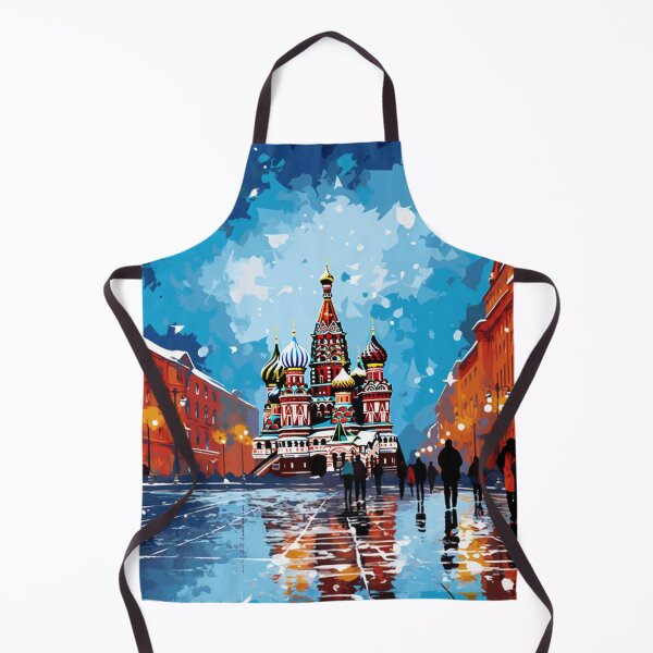 Item preview, A Pop Art Travel Print of Moscow - Russia designed and sold by StudioRedKoala.